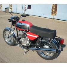 (SKLADOVÉ MOTO) - NOVÁ JAWA 350 - 634 - RETRO ČERVENÁ  - S DOKLADY